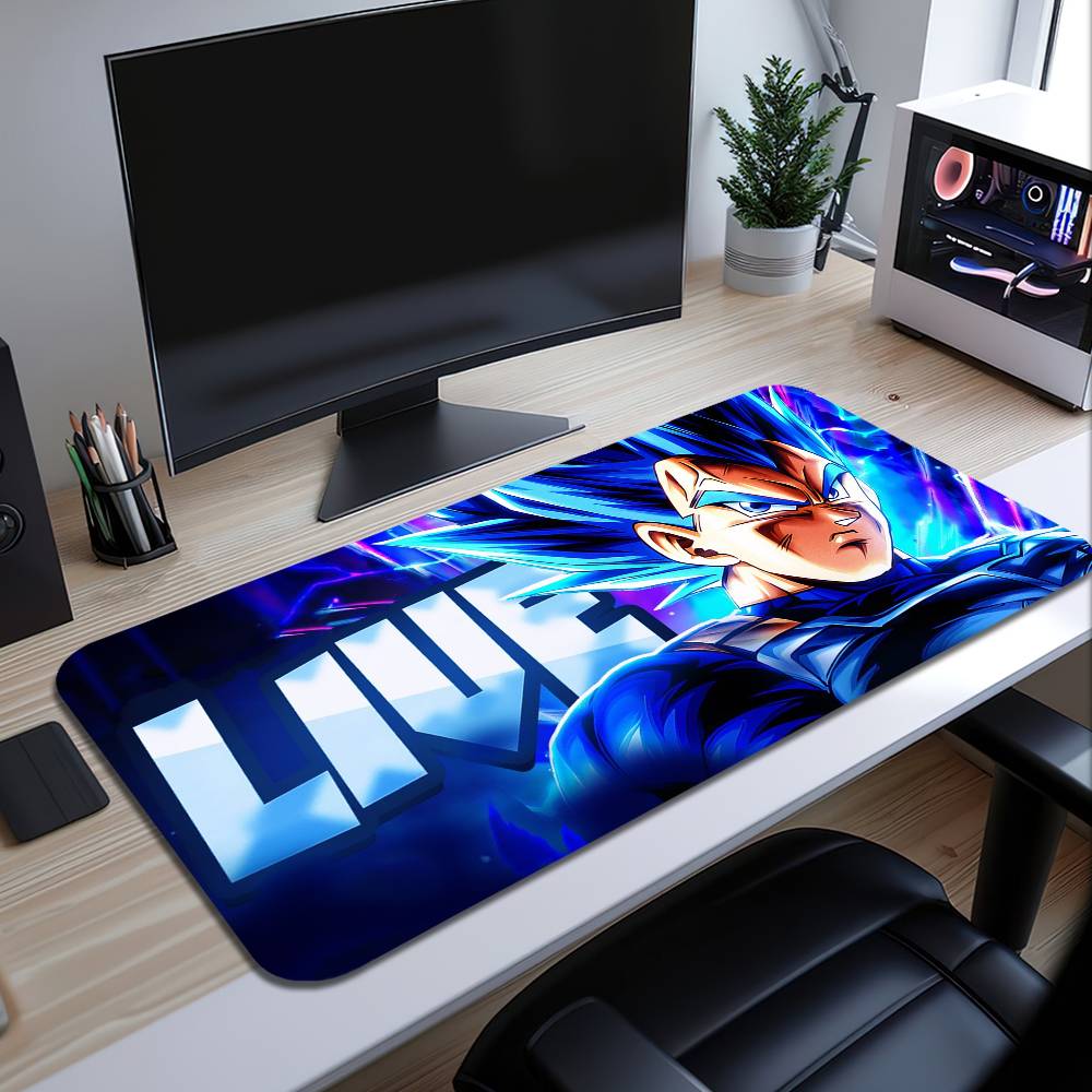 Gaming Keyboard Ergonomic - Dragon Ball Anime Vegeta Mousepad Large