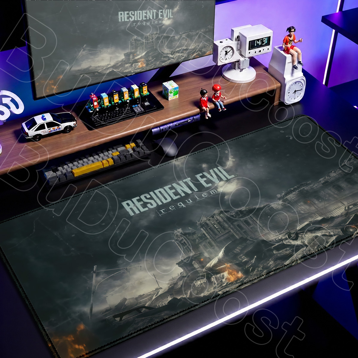 Gaming Keyboard Ergonomic - Large Anti-slip Laptop Keyboard Mats Ergonomic