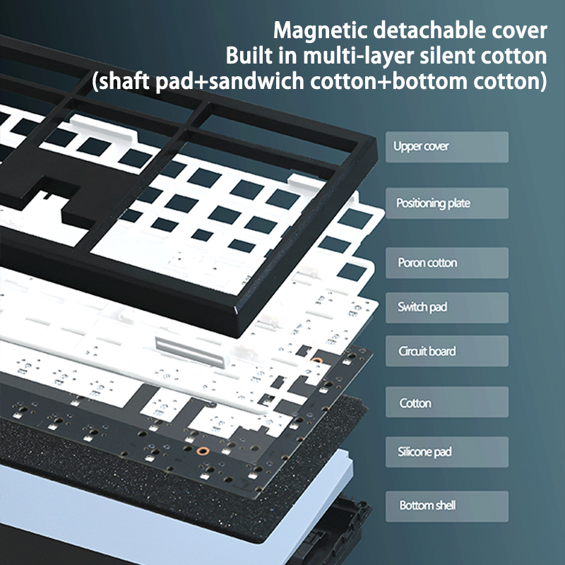 108 Keys Mechanical Keyboard K - огляд і ціна Gaming Keyboard Ergonomic