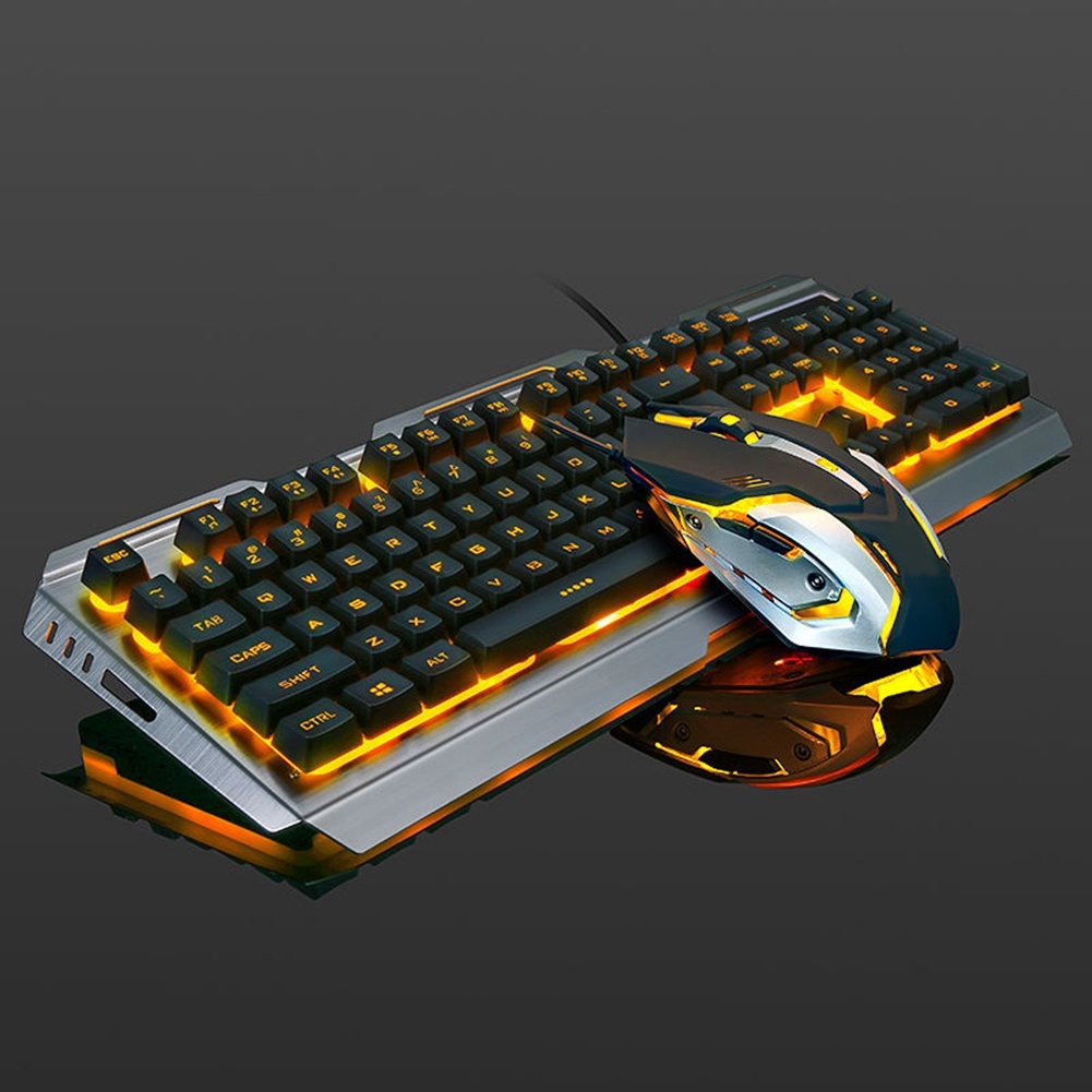 V1 USB Wired Mechanical Gaming - огляд і ціна Gaming Keyboard Mouse Combo