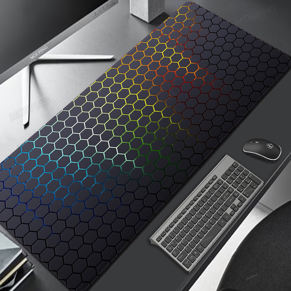 Pink Lattice Mouse Pad Kawaii  - огляд і ціна Gaming Keyboard Mouse Combo