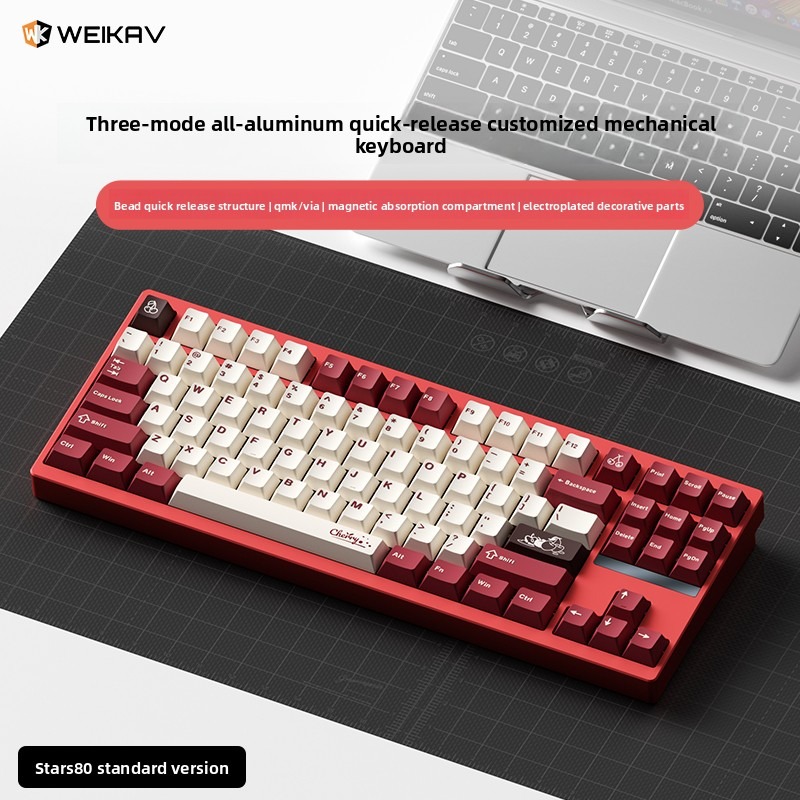 HMX Snowflake Linear Switch 5P - огляд і ціна Gaming Keyboard Bluetooth