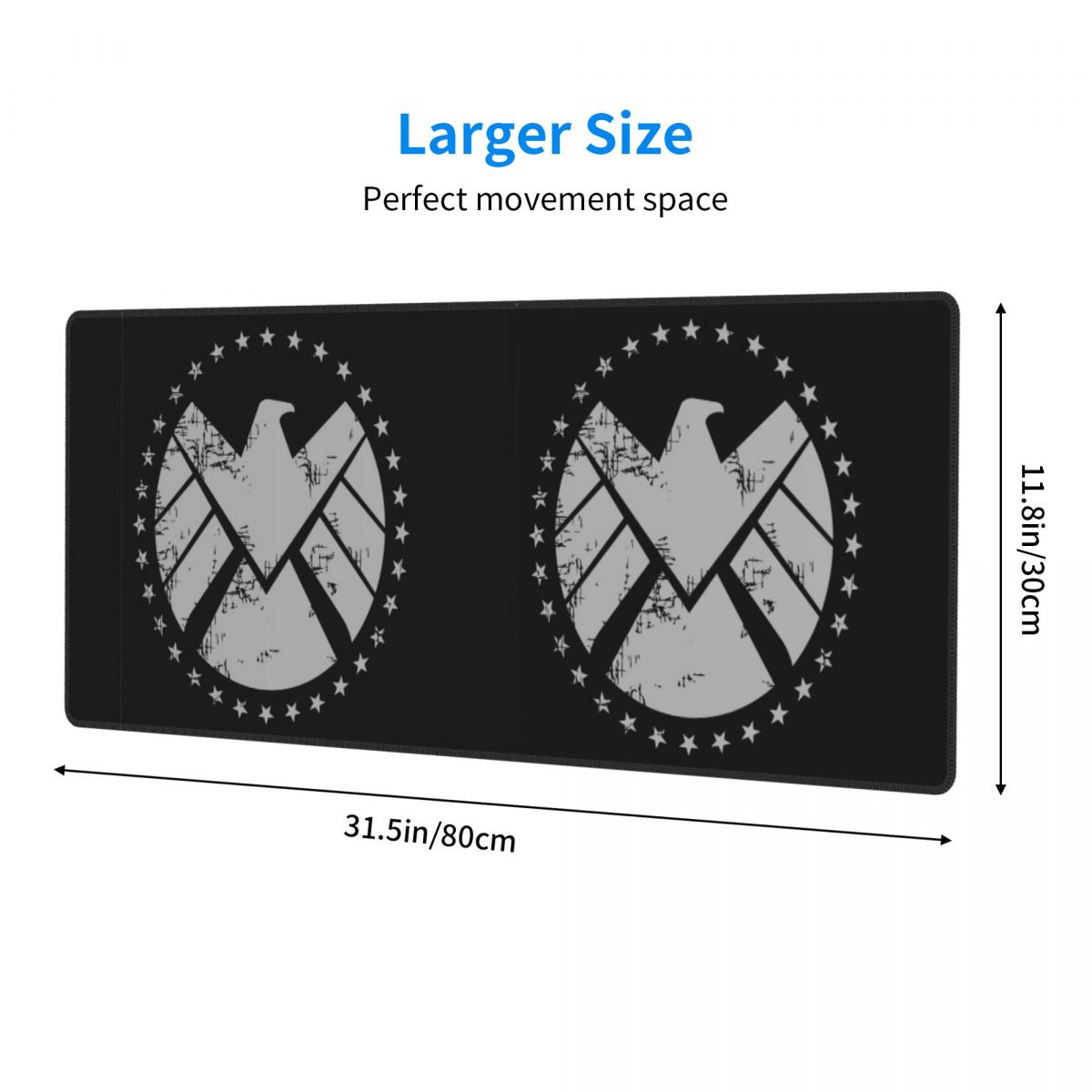 Large Mouse Pad Shield Agent T - огляд і ціна Gaming Keyboard Training