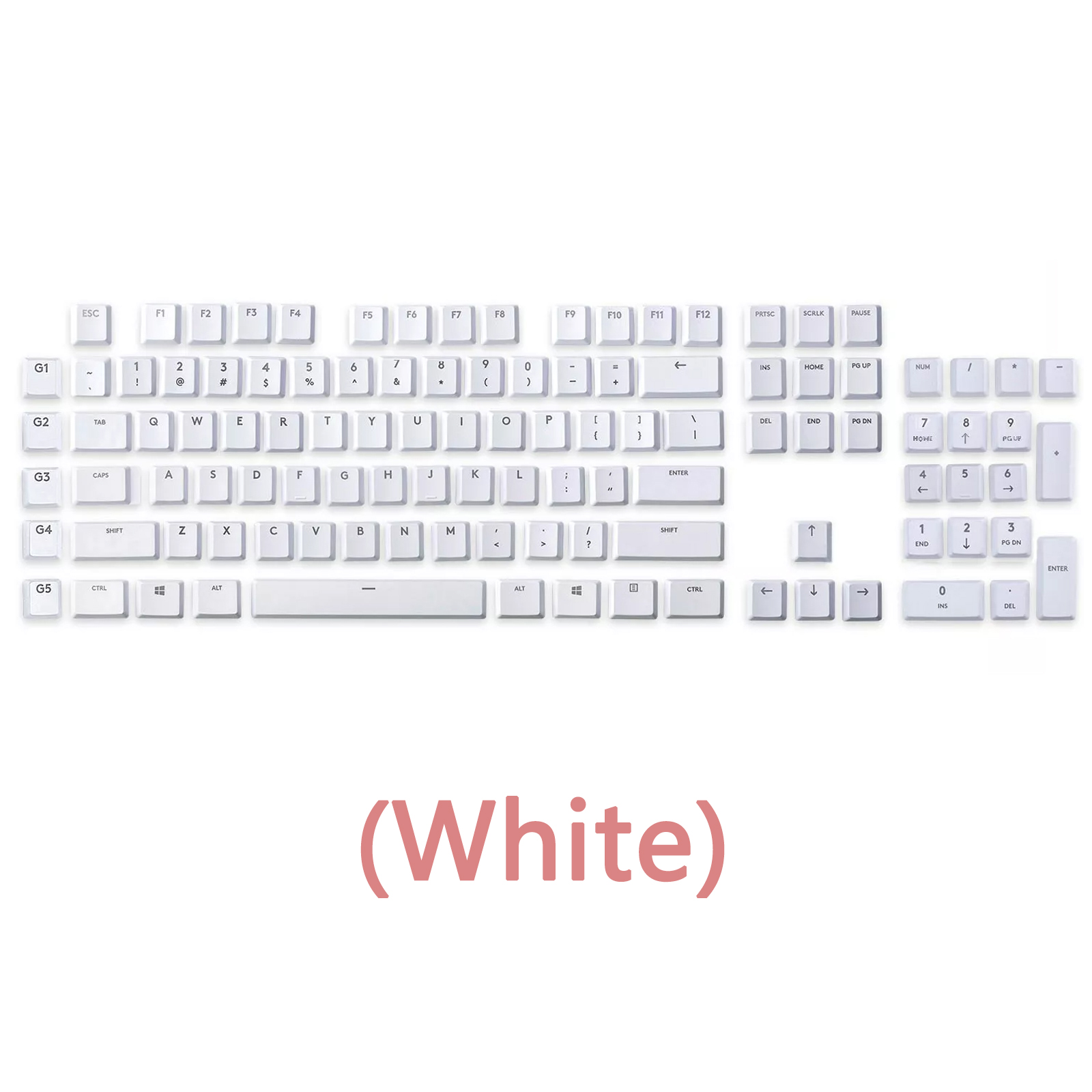 Complete Set Keycaps for G915, - огляд і ціна Gaming Keyboard Tkl