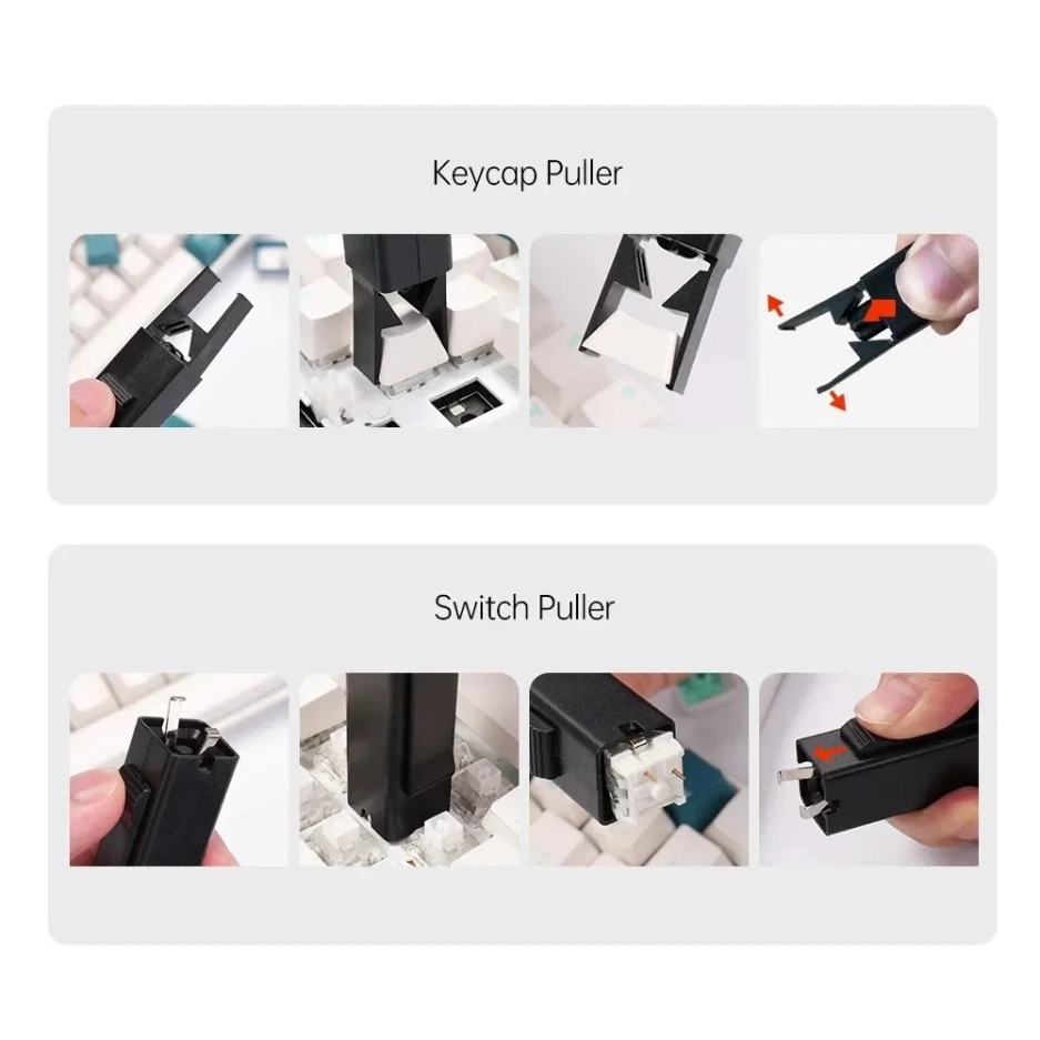 2 In 1 Switch Puller Keycap Pu - огляд і ціна Keycap Puller Ring