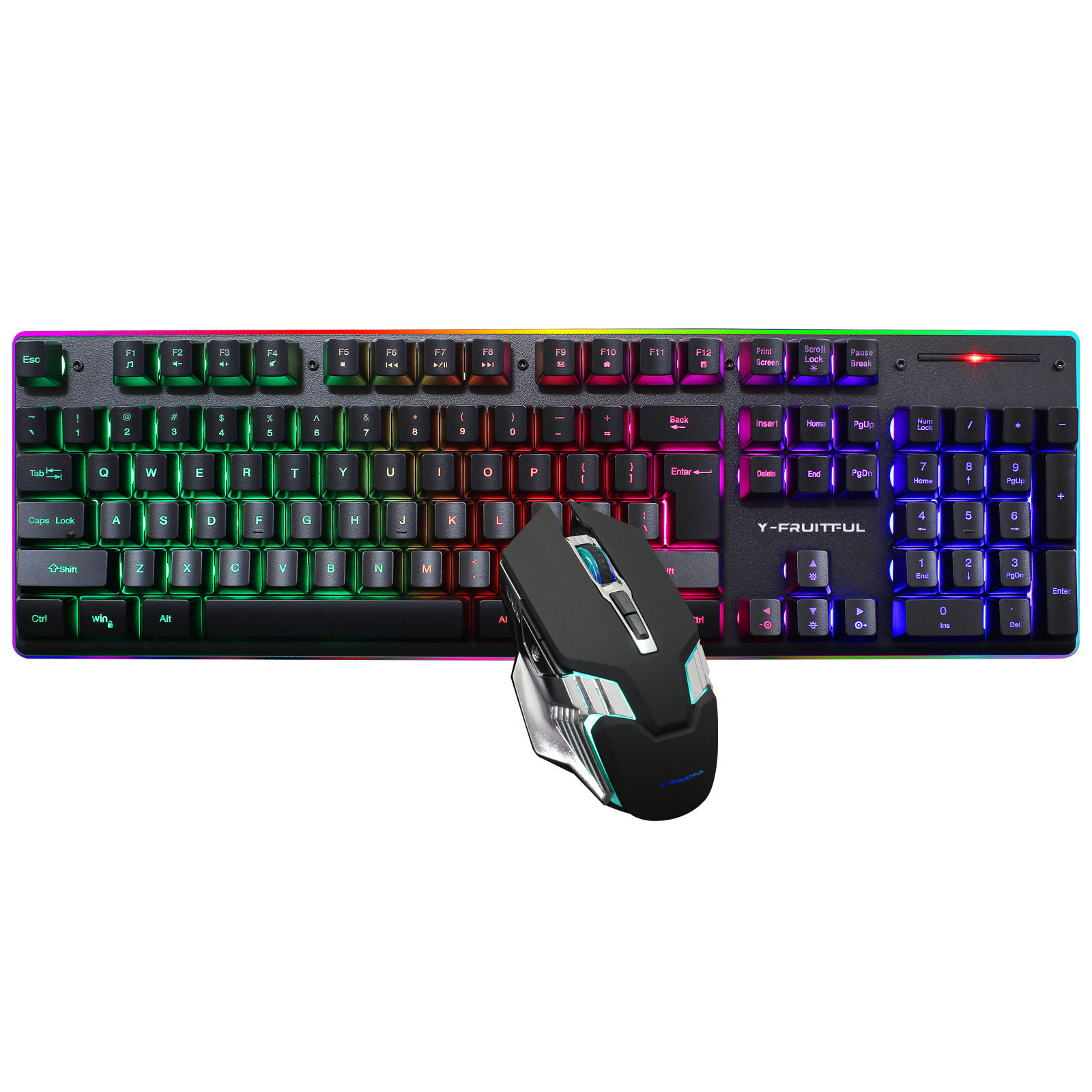 104 Keys RGB Computer Wireless - огляд і ціна Gaming Keyboard Mouse Combo