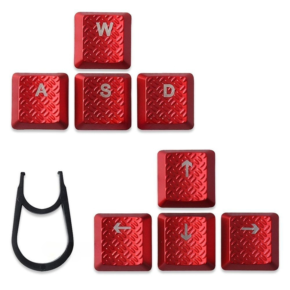 DIY Red Translucent Keycaps fo - огляд і ціна Gaming Keyboard Tkl
