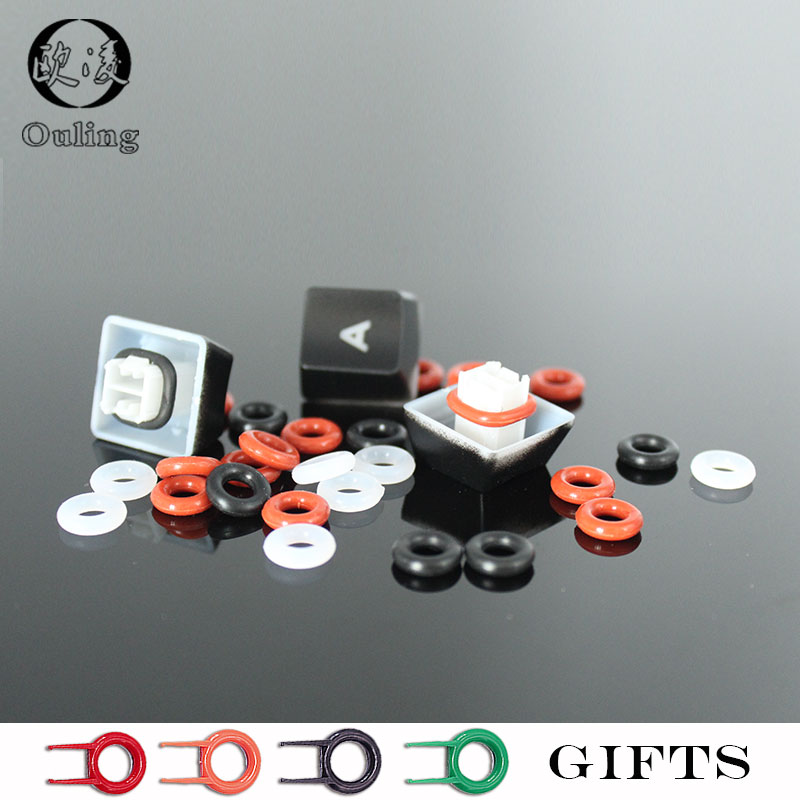 125pcs Keycap O Ring Seal Keyb - огляд і ціна Keycap Puller Ring