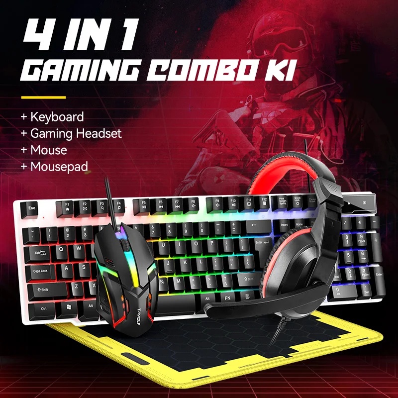 NEW USB Keyboard And Mouse Gam - огляд і ціна Gaming Keyboard Mouse Combo