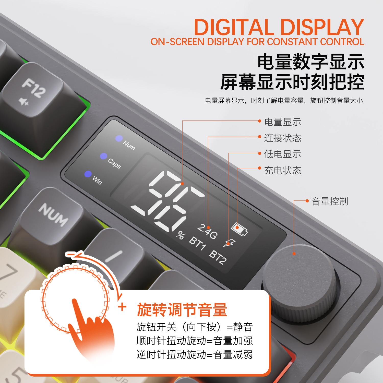 Hot Free Wolf T96 Wireless Dua - огляд і ціна Gaming Keyboard Bluetooth