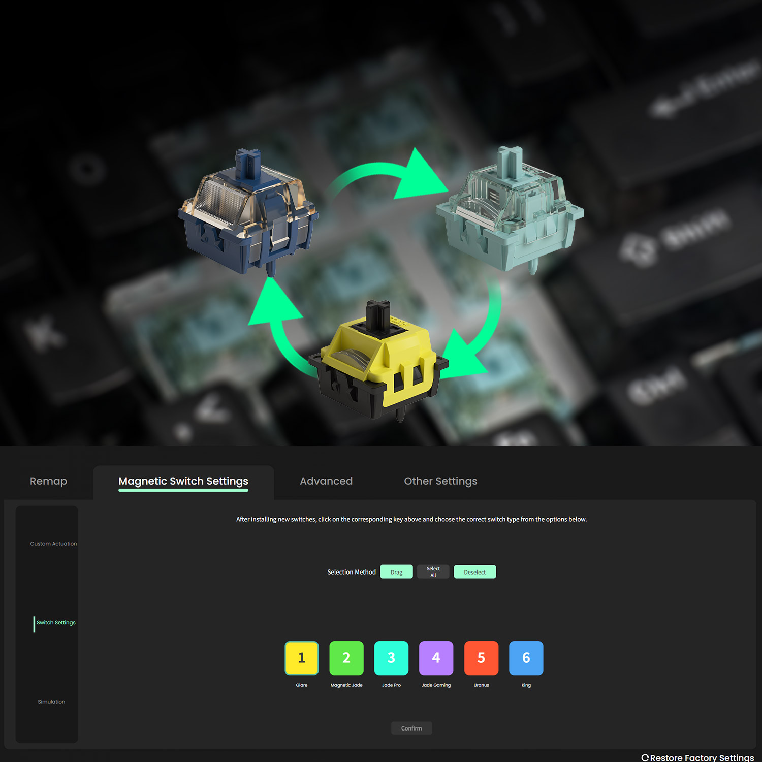 AKKO X MONSGEEK M3 V5 HE Keybo - огляд і ціна Gaming Keyboard Tkl