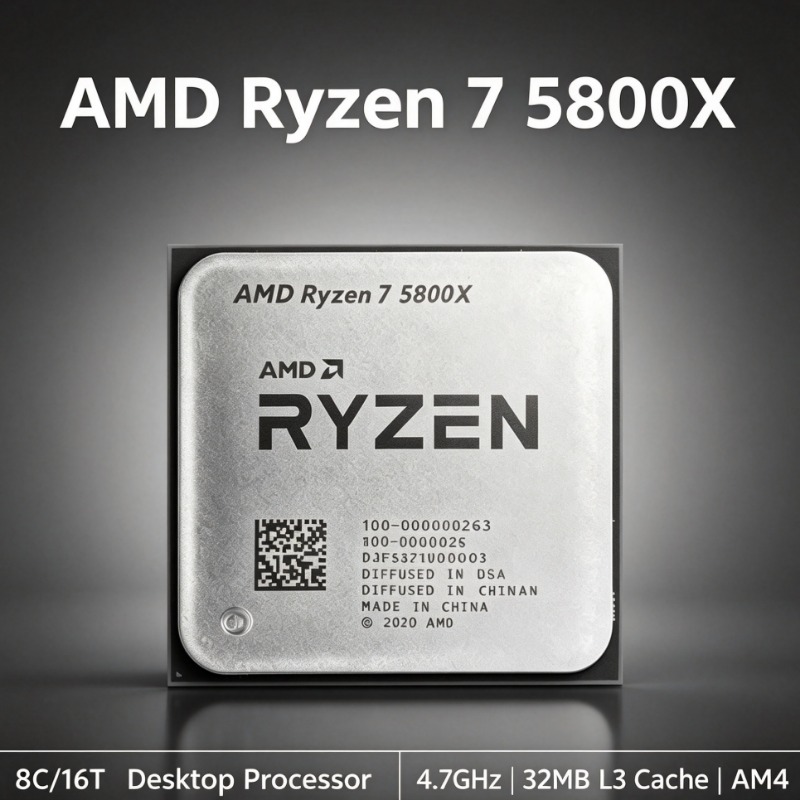 AMD Ryzen 7 5800X For AM4 Seri - огляд і ціна Amd Cpu Ryzen 7