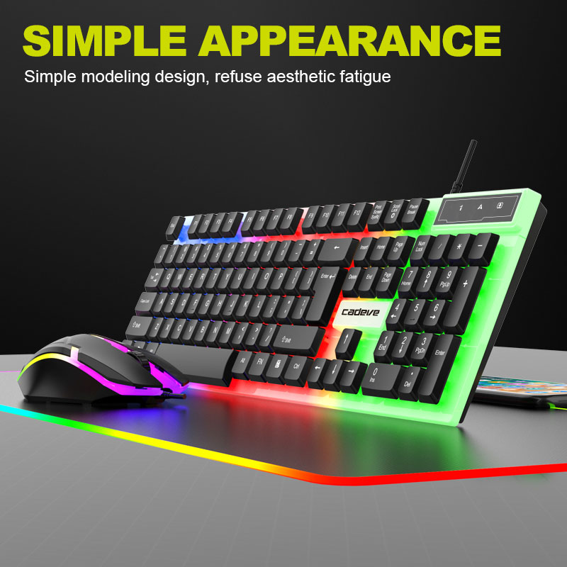 APAYADO LDK9122 Wired Gaming K - огляд і ціна Gaming Keyboard Mouse Combo