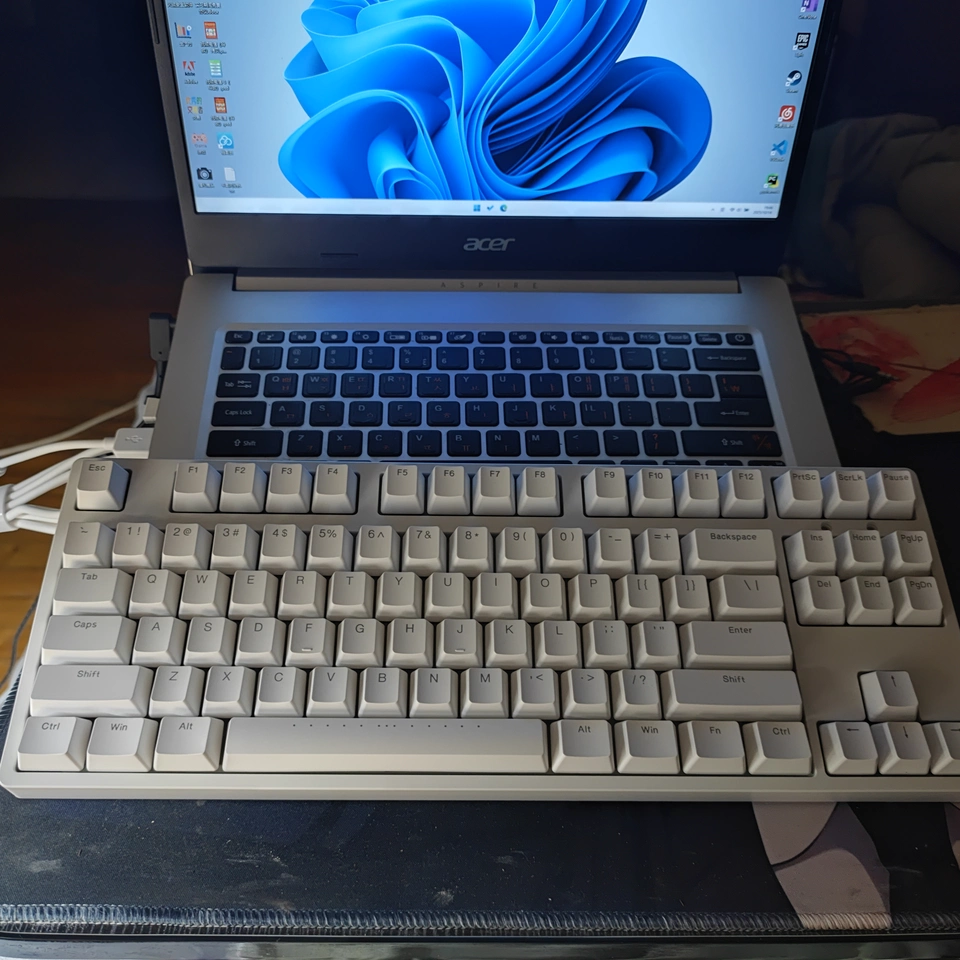 IKBC Wired Vintage C87 cherry  - огляд і ціна Gaming Keyboard Tkl