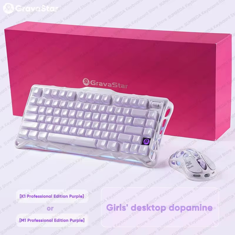 GravaStar M1 M2 Wireless Mouse - огляд і ціна Gaming Keyboard Bluetooth